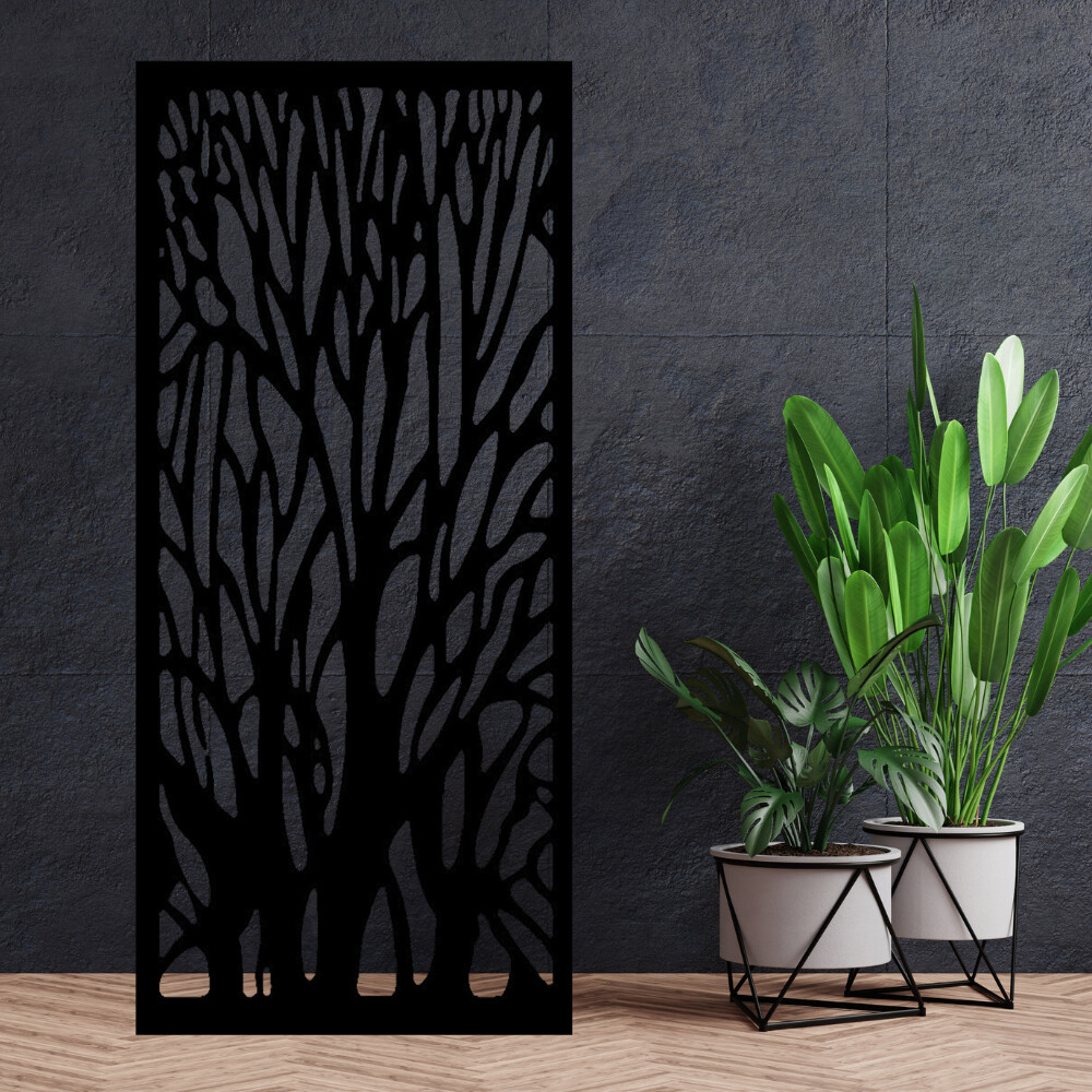 Tree Screen DZF020, Colour: Black