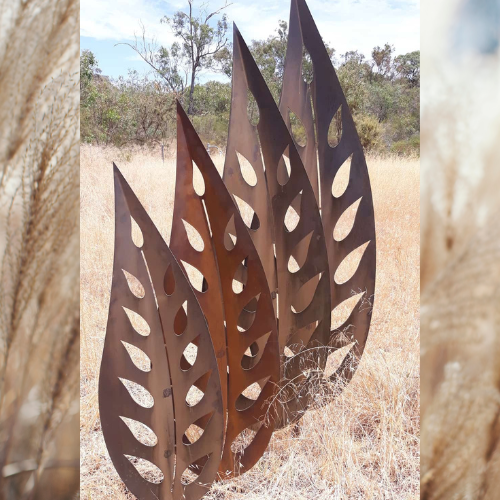 METAL LEAVES SOLID