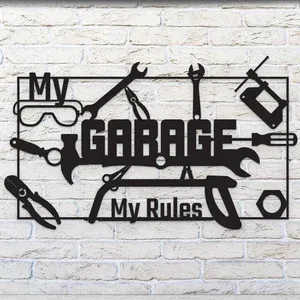 Custom Garage Sign, Design: My Garage