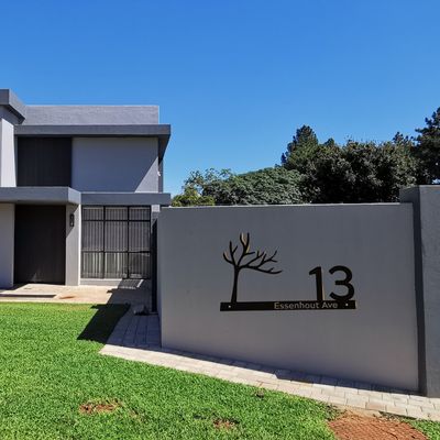 House Numbers Unique Horizontal