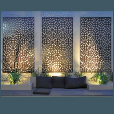 Metal Laser Cut Privacy Screens