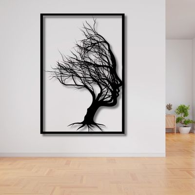 Tree Lady Branches Framed