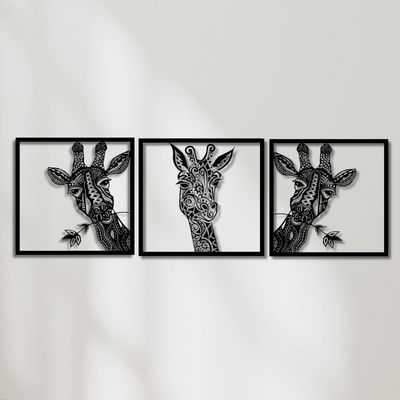 Funky Giraffe Set of 3
