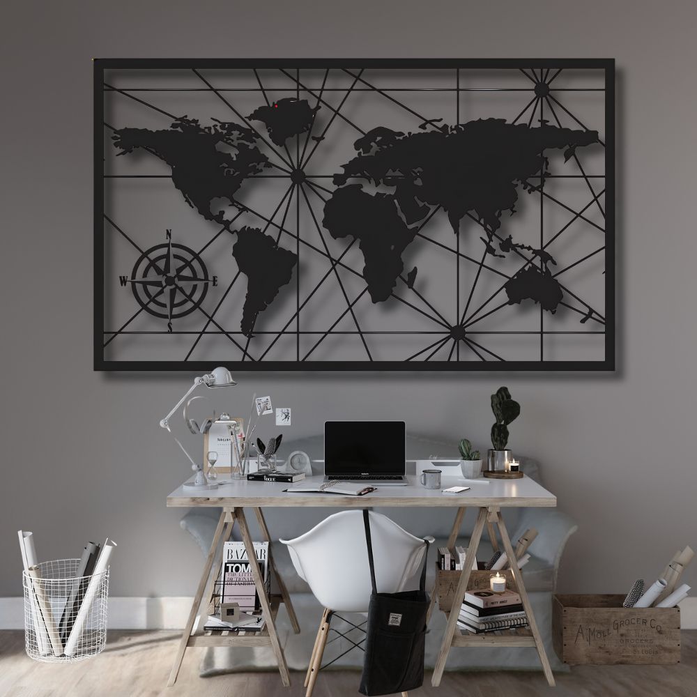 World Map (Geometric)