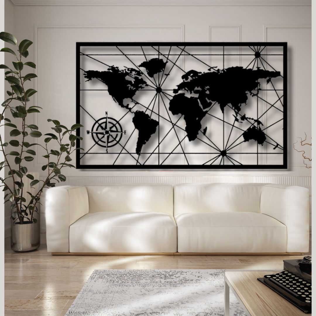 World Map (Geometric)
