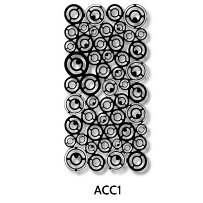 Accent Frameless Metal Screens
