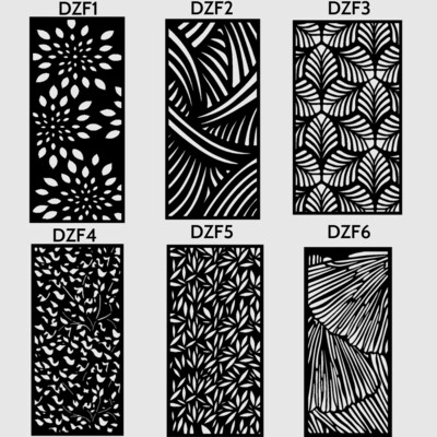 Floral Privacy Screens