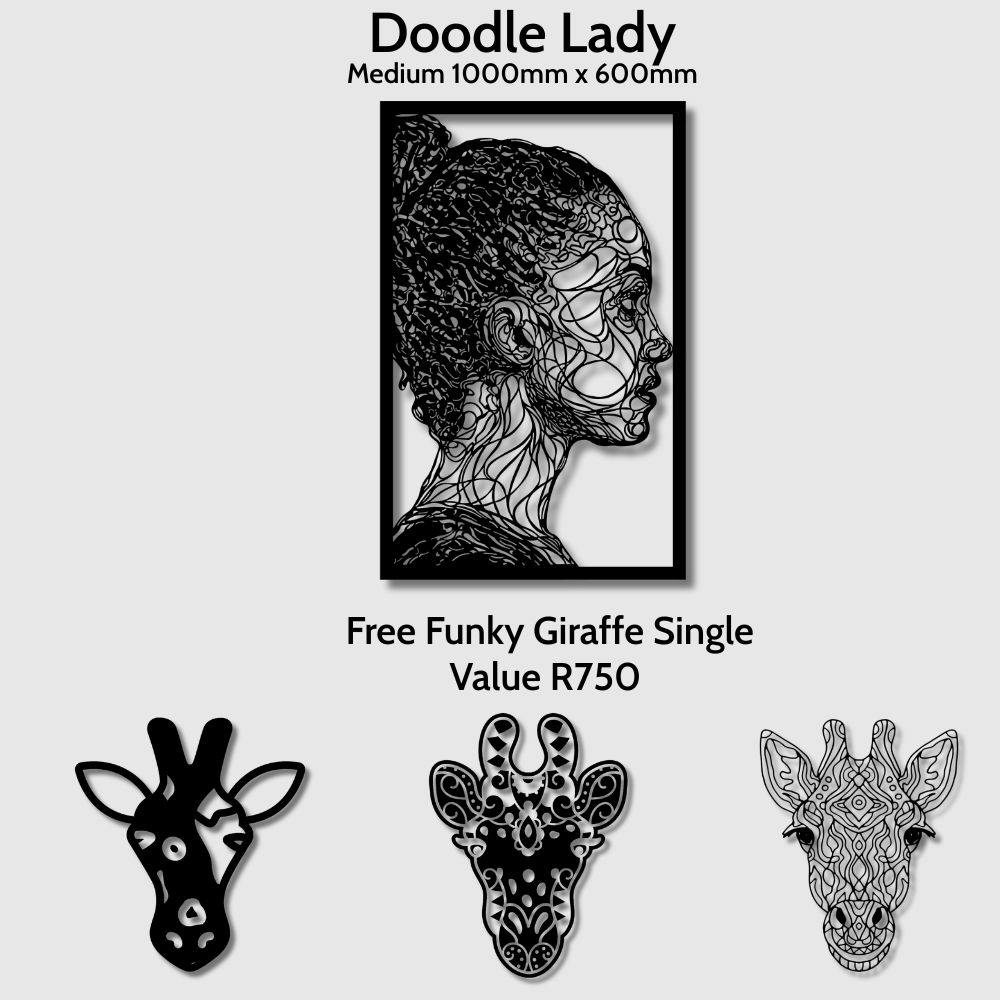 Medium Doodle Lady Combo