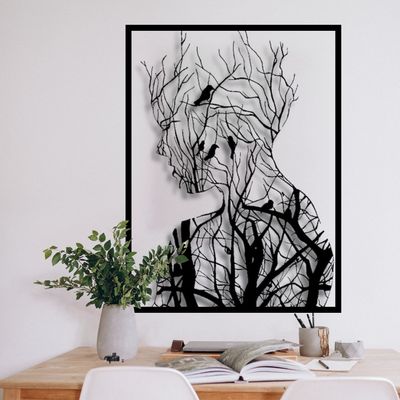Tree Lady Birds Framed