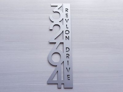 House Numbers DZV4
