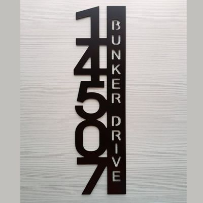 House Numbers DZV4