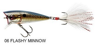 BOOYAH BAIT CO. SPINNERBAIT Serie, PRANK POPPER, Colore/Misura: 06 FLASHY MOMMA Misura 6 cm - 9 gr - #6