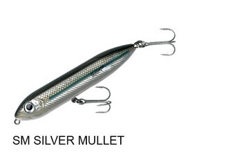 HEDDON Serie, SUPER SPOOK JUNIOR, Colore: SM SILVER MULLET