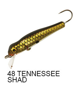 REBEL Serie, MICRO CRITTERS BARBLESS, Colore: 48 TENNESSEE SHAD