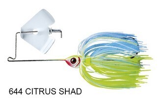 BOOYAH BAIT CO. BUZZBAIT Serie, POND MAGIC BUZZBAIT, Colore/Misura: 644 CHITRUS SHAD Misura 3,5gr - #2/0