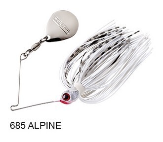BOOYAH BAIT CO. SPINNERBAIT Serie, MICRO POND MAGIC, Colore/Misura: 685 ALPINE Misura 3,5gr -#1/0