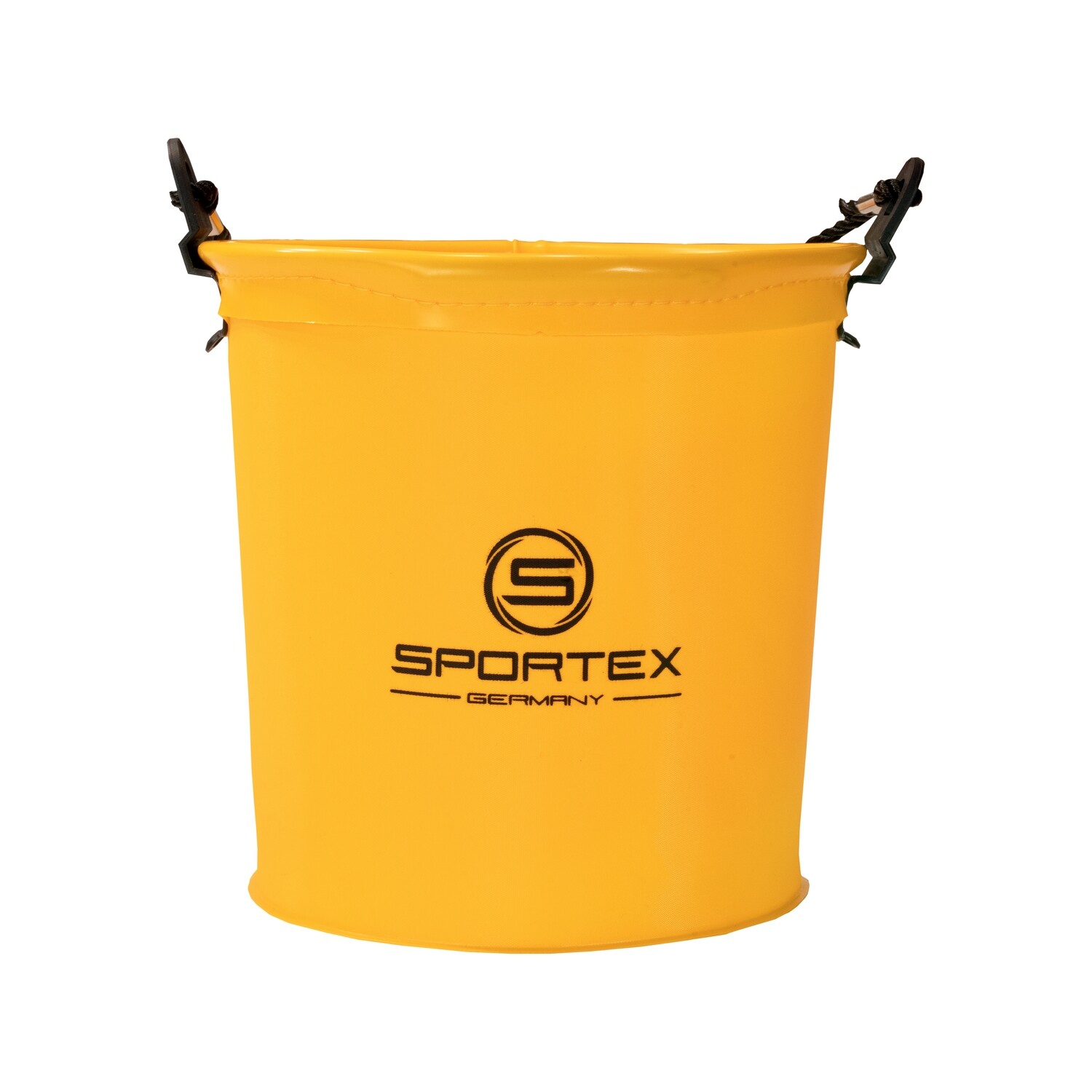 SPORTEX EVA Bucket with handle, Modelli: Colore GIALLO  Altezza 20cm Diametro 21cm