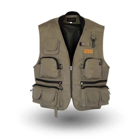 Gilet STREAM FISHING VEST Cierre Sportswear
