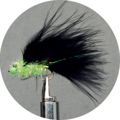 CROWN Serie, STREAMERS, GREEN HEAD BLACK
