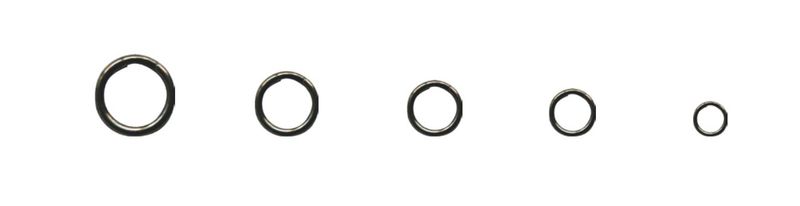 DAIKICHI MOSCHETTONI Serie, SPLIT RING SAINLESS STEEL
