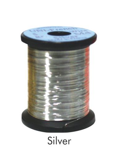 UNI Serie, FRENCH TINSEL WIRE, Modello: Colore SILVER Diametro SMALL