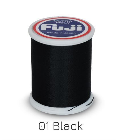 Fuji NOCP Thread Ligature Threads, Modello: Size A #50 Bobina 100mt Colore BLACK 001
