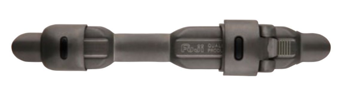 Fuji LSMX Plate Type Reel Seat, Modello: Struttura STAINLESS - Finitura FROSTED DARK-GRAY Misura 7