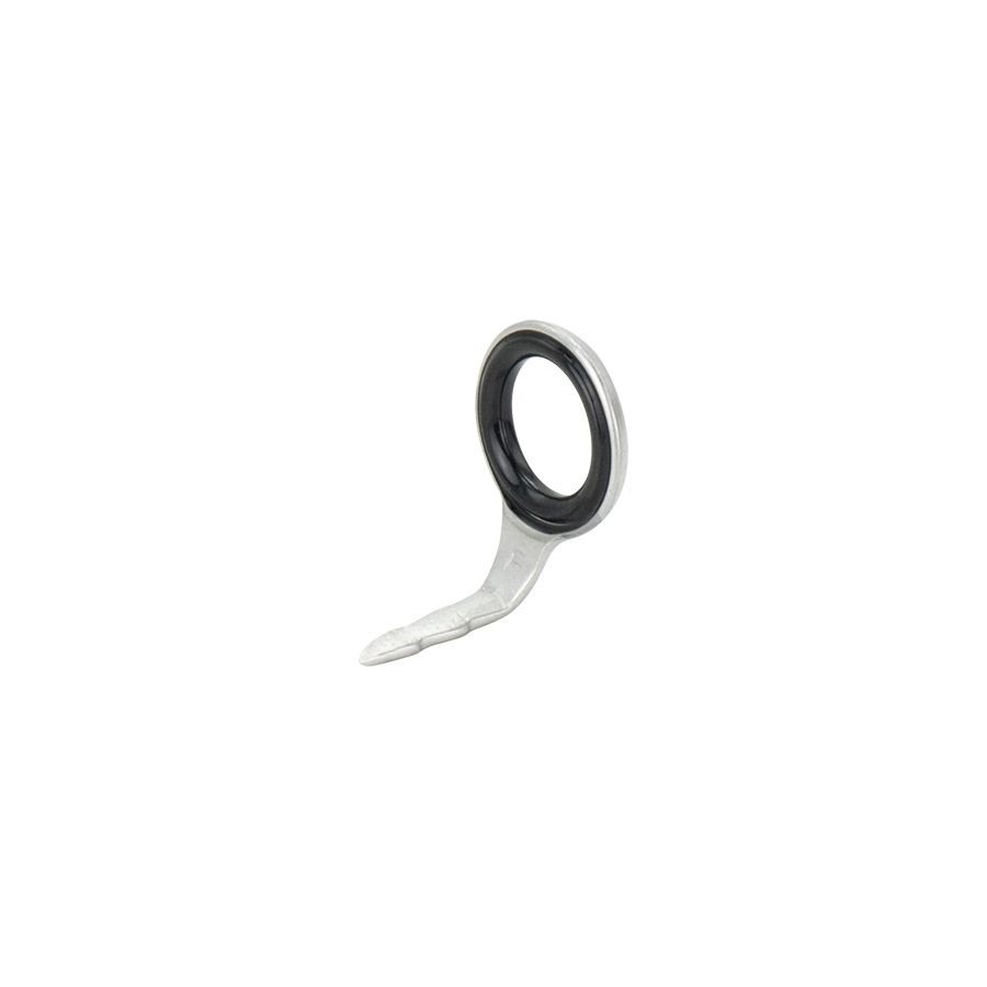Fuji Guides Series L Stainless Steel, SIZE: 4, RING - FRAME: Alconite - Frosted Silver