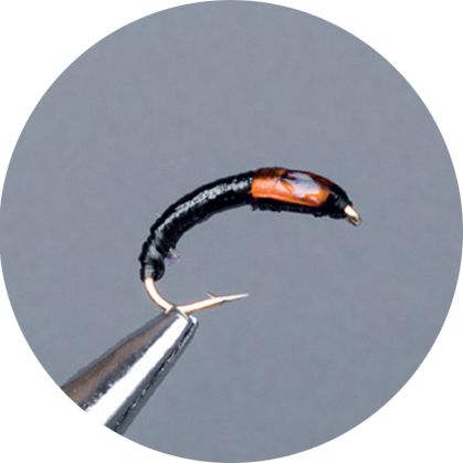 Crown Serie, Coregone Nymph,  Flexi Floss Black