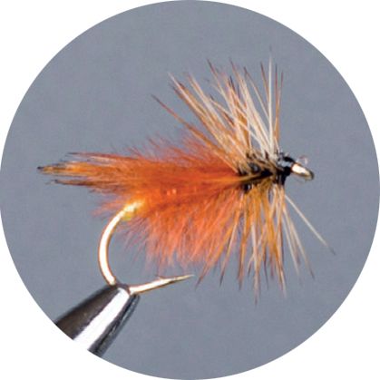 Crown Serie Barbless Dry Fly Wickham’s Fancy