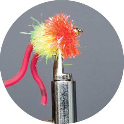 Crown Serie, Squirmy, Blob Yellow Orange
