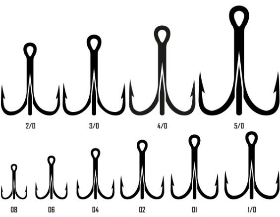 DAIKICHI ANCORETTE TREBLE HOOKS Serie, 26 PS