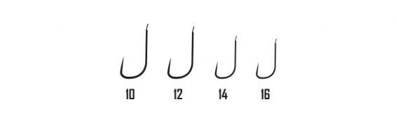 DAIKICHI SINGLE HOOKS Serie, 1433S BZ