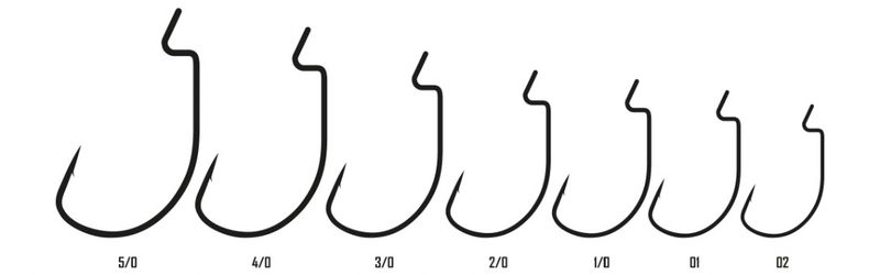 DAIKICHI SINGLE HOOKS Serie, 316 BN