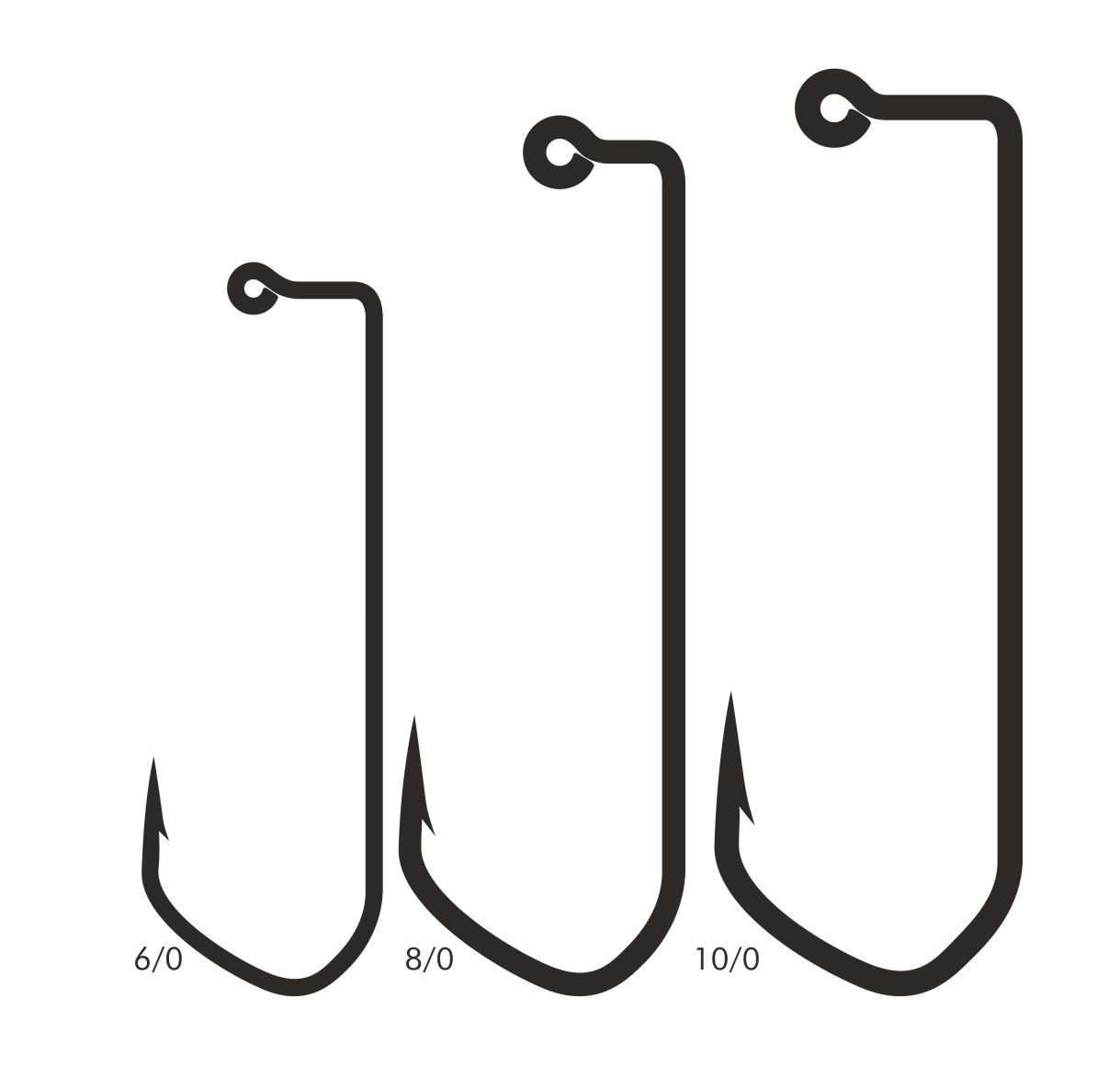 DAIKICHI SINGLE HOOKS Serie,1500 BN