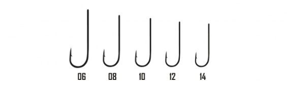 DAIKICHI SINGLE HOOKS Serie, 4551 BN