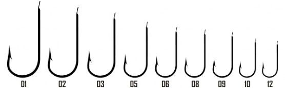 DAIKICHI SINGLE HOOKS Serie, 187 NI