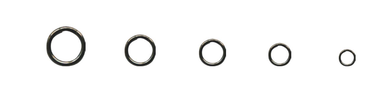 DAIKICHI MOSCHETTONI Serie, SPLIT RING SAINLESS STEEL