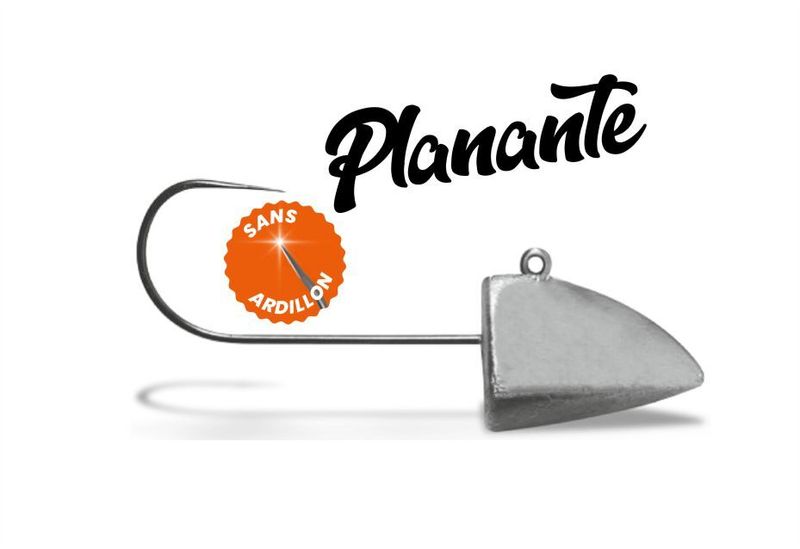 DELALANDE Serie,  MICRO PLANANTE JIG HEAD BARBLESS