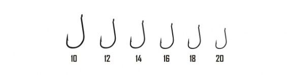 DAIKICHI SINGLE HOOKS Serie, 3518 RN