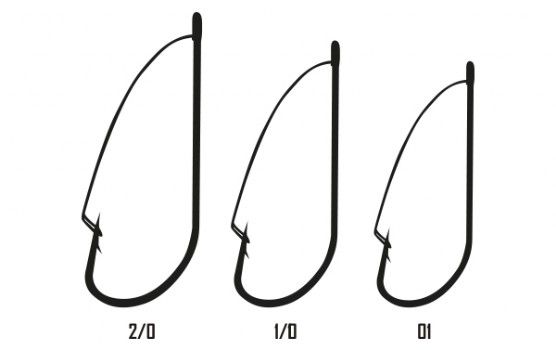 DAIKICHI SINGLE HOOKS Serie, 5060 BN
