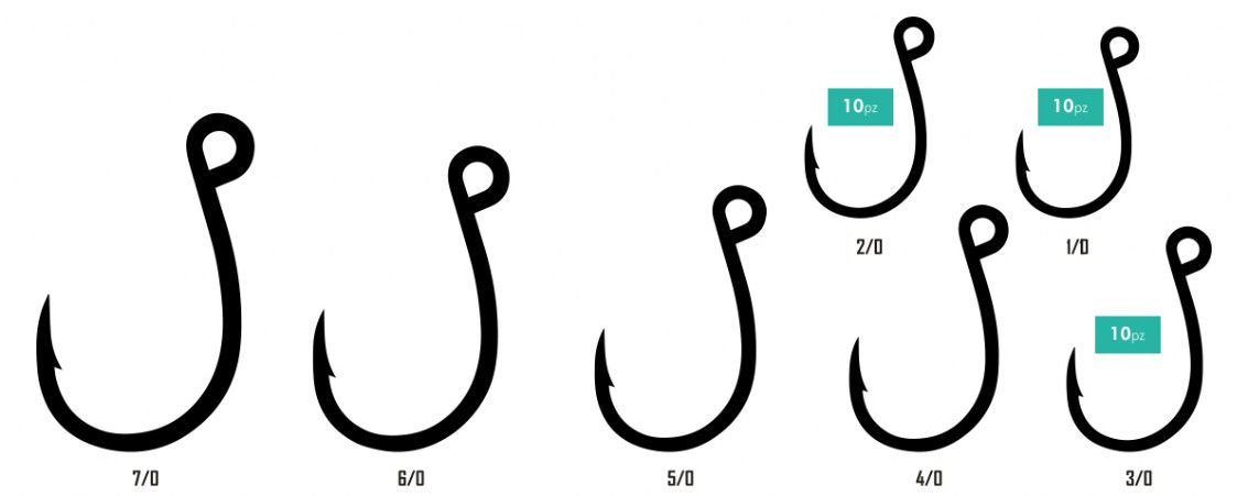 DAIKICHI SINGLE HOOKS Serie, 266 TI