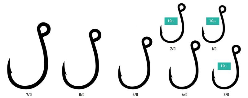 DAIKICHI SINGLE HOOKS Serie, 266 TI
