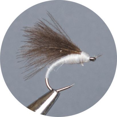 Crown Serie Barbless Dry Cdc Blu Dun Midge