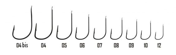 AMI DAIKICHI SINGLE HOOKS Serie, 311 NI​