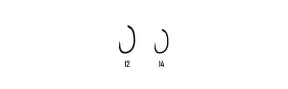 Daikichi Fly Hooks Serie 7252 S BN