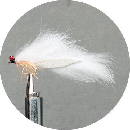 CROWN Serie, STREAMERS, WHITE ORANGE CRYSTAL