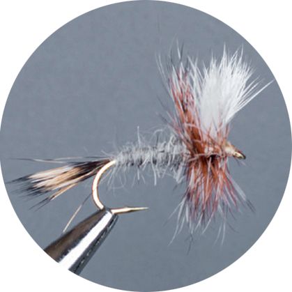 Crown Serie, Wulf, Caddis &amp; Sedge, Adams Wulff
