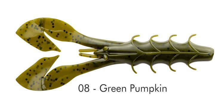 YUM SOFT BAIT Serie, SPINE CRAW
