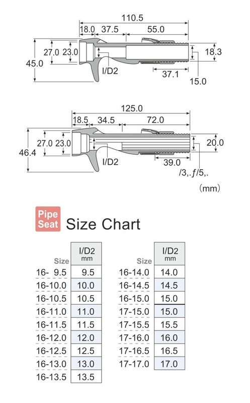 Fuji ECS Pype Type Reel Seat
